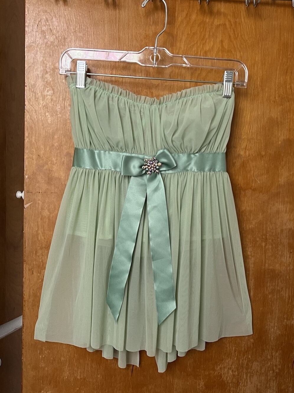 Vintage Y2K Victorias Secret Moda International Babydoll Corset Bustier Top Sz S